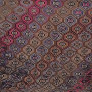 Tapis Kilim multicolore Oushak sku c258