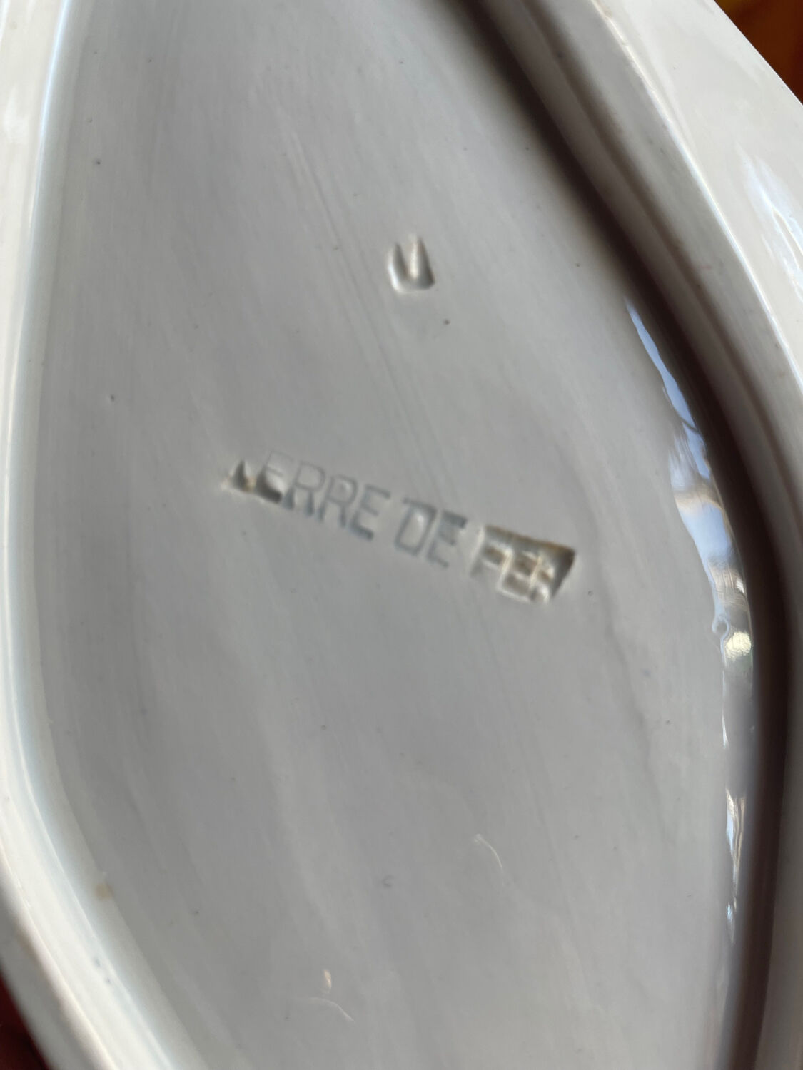 39-piece blue floral service - terre de fer