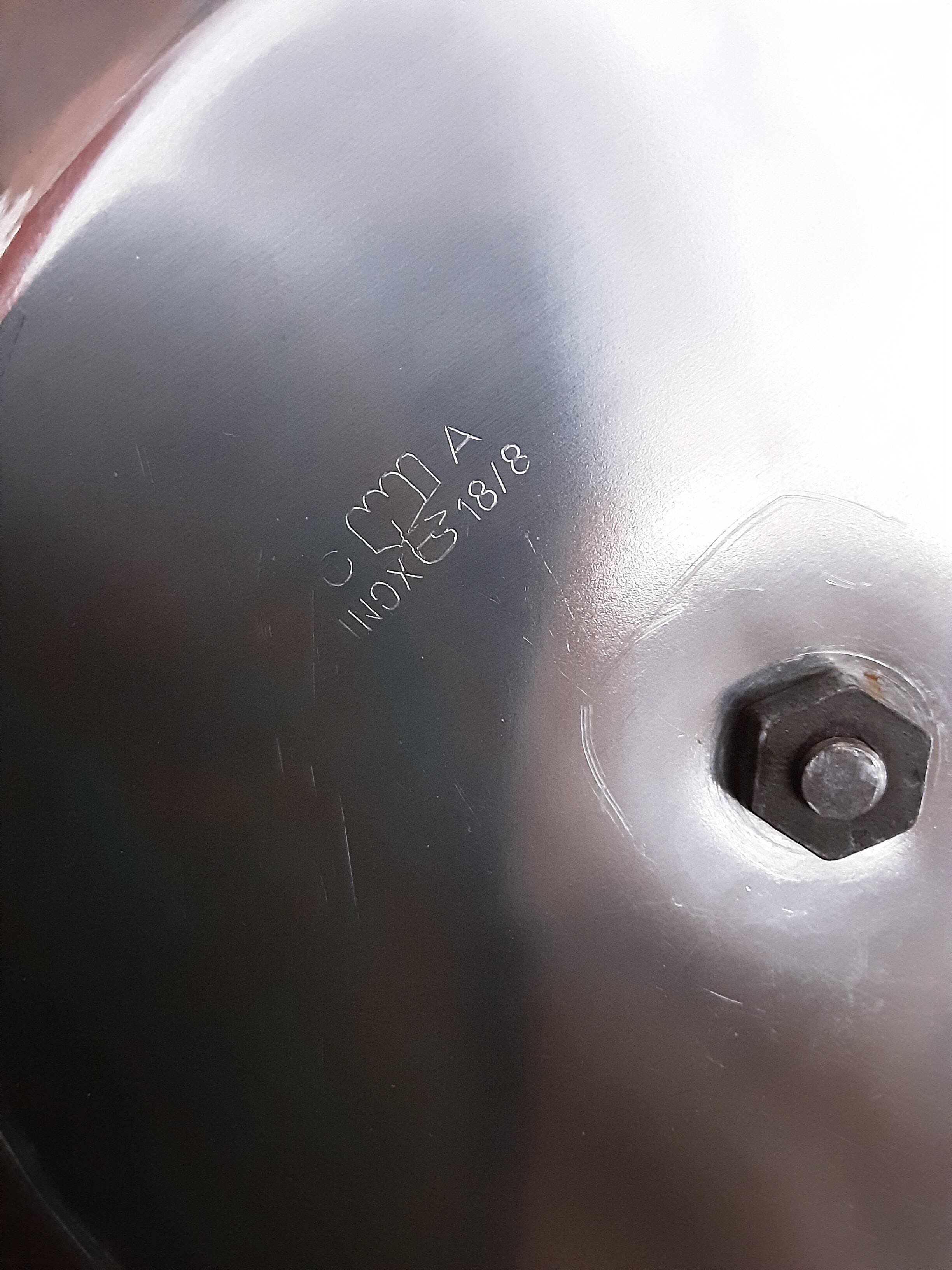 Modern stainless steel cup