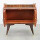 Mid-century Italian bedside tables with glass tops, 1950s