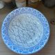 Old hollow iron earth dish J.Vieillard