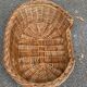 Vintage woven wicker basket