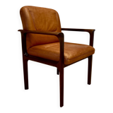 Leather armchair "1960 design".
