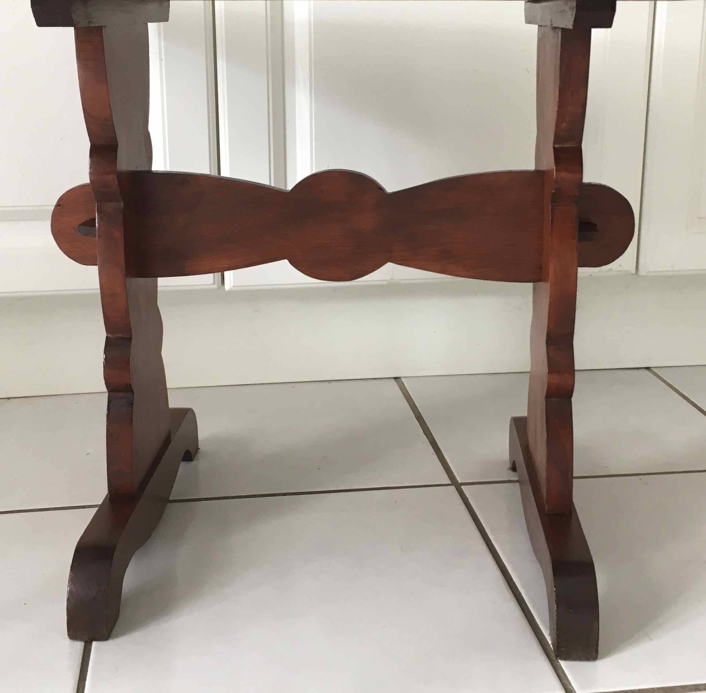 Table basse de chalet, style montagnard
