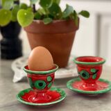 2 Villeroy and Boch egg cups.
