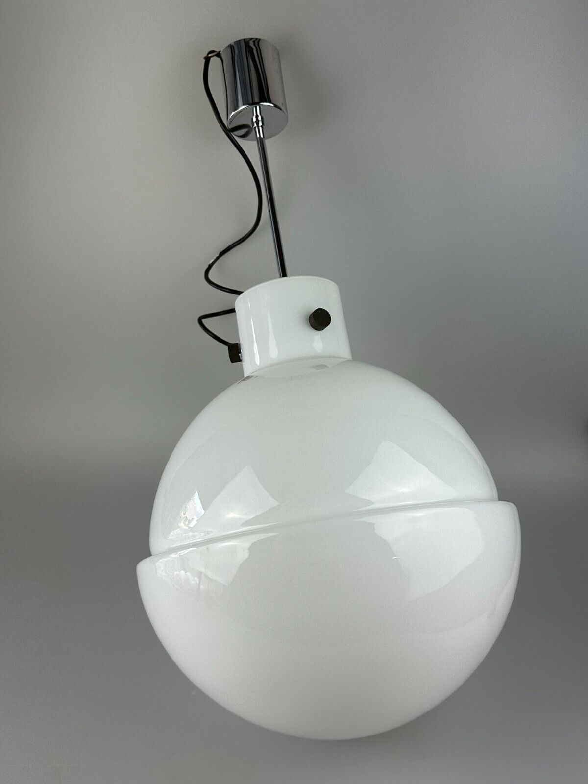 XL 60s 70s ceiling lamp ball lamp Glashütte Limburg Germany glass design