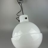 XL 60s 70s ceiling lamp ball lamp Glashütte Limburg Germany glass design