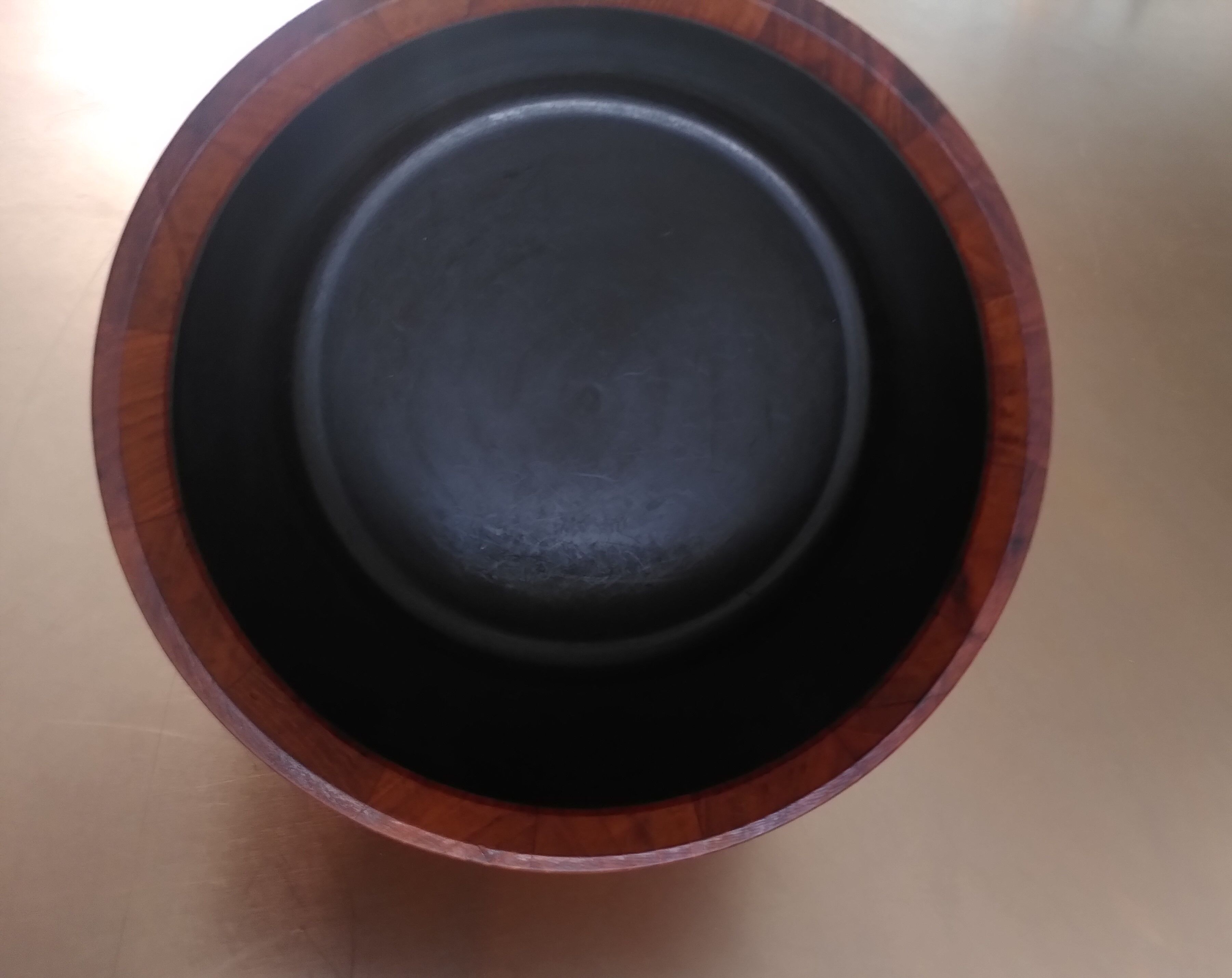 Wooden glacon bucket, Scandinavian style