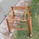 Old high chair for children Luterma