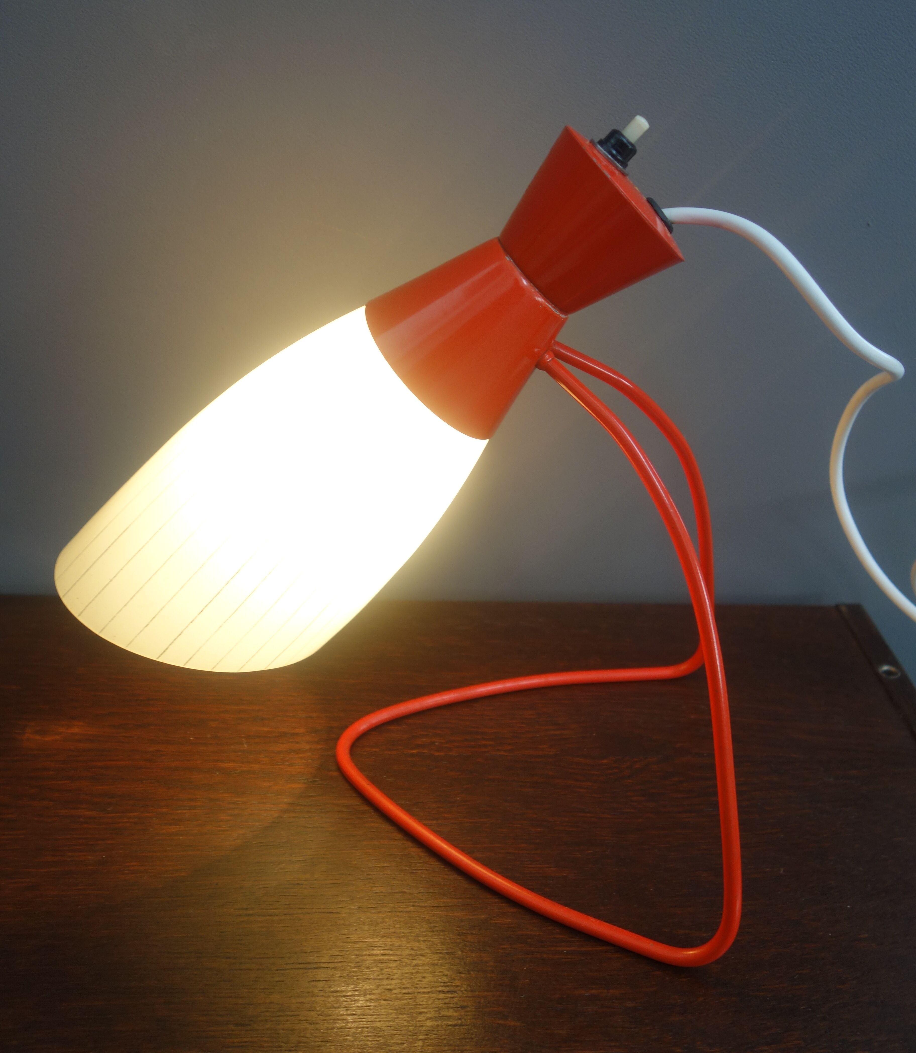 Josef Hurka desk lamp model 1621 by Napako 1960