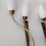 Paire applique style hollywood regency