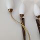 Pair wall lamp hollywood regency style