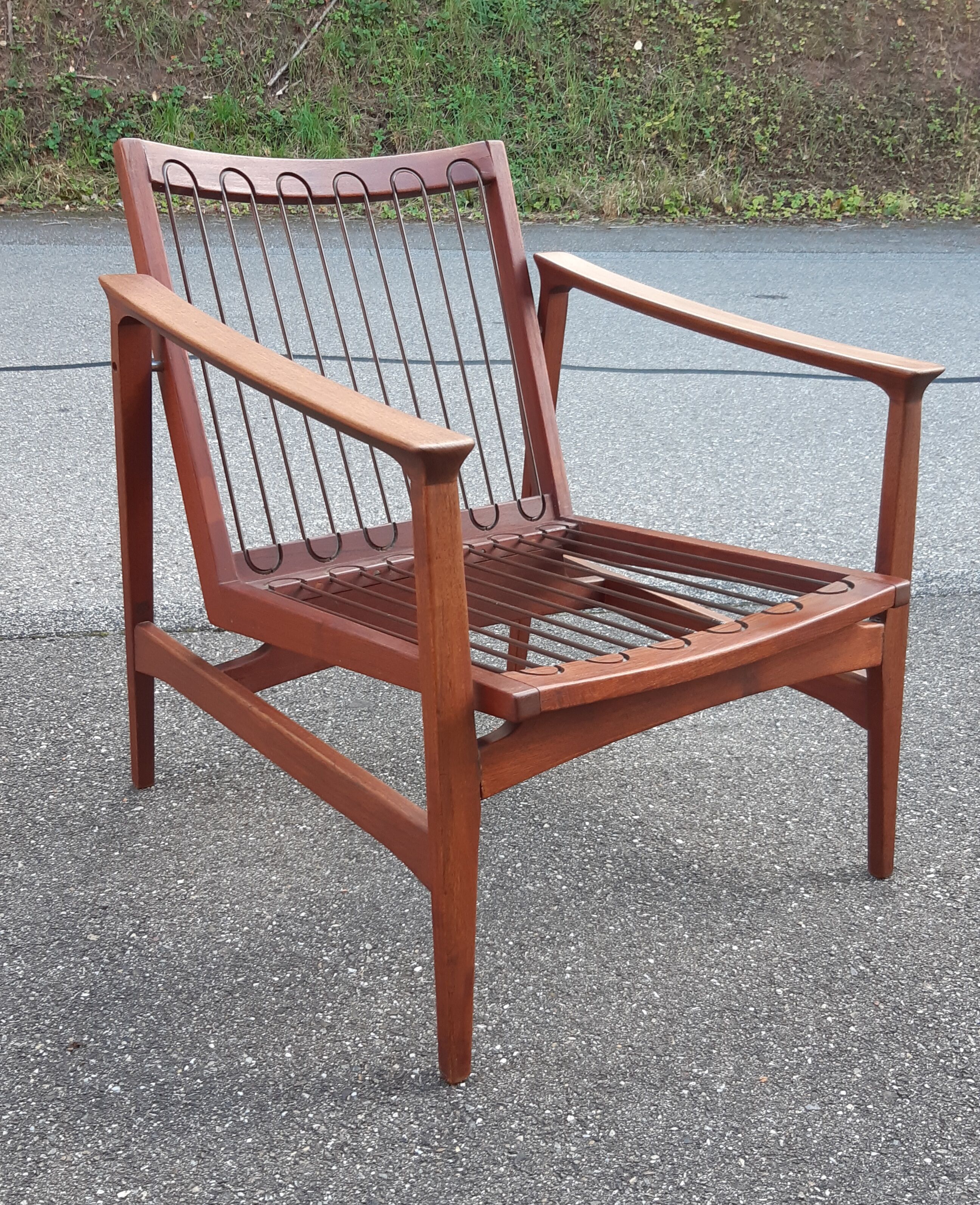 Scandinavian teak armchair 1960