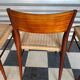 Set of 5 chairs from the 1950s designed by Georg Leowald.