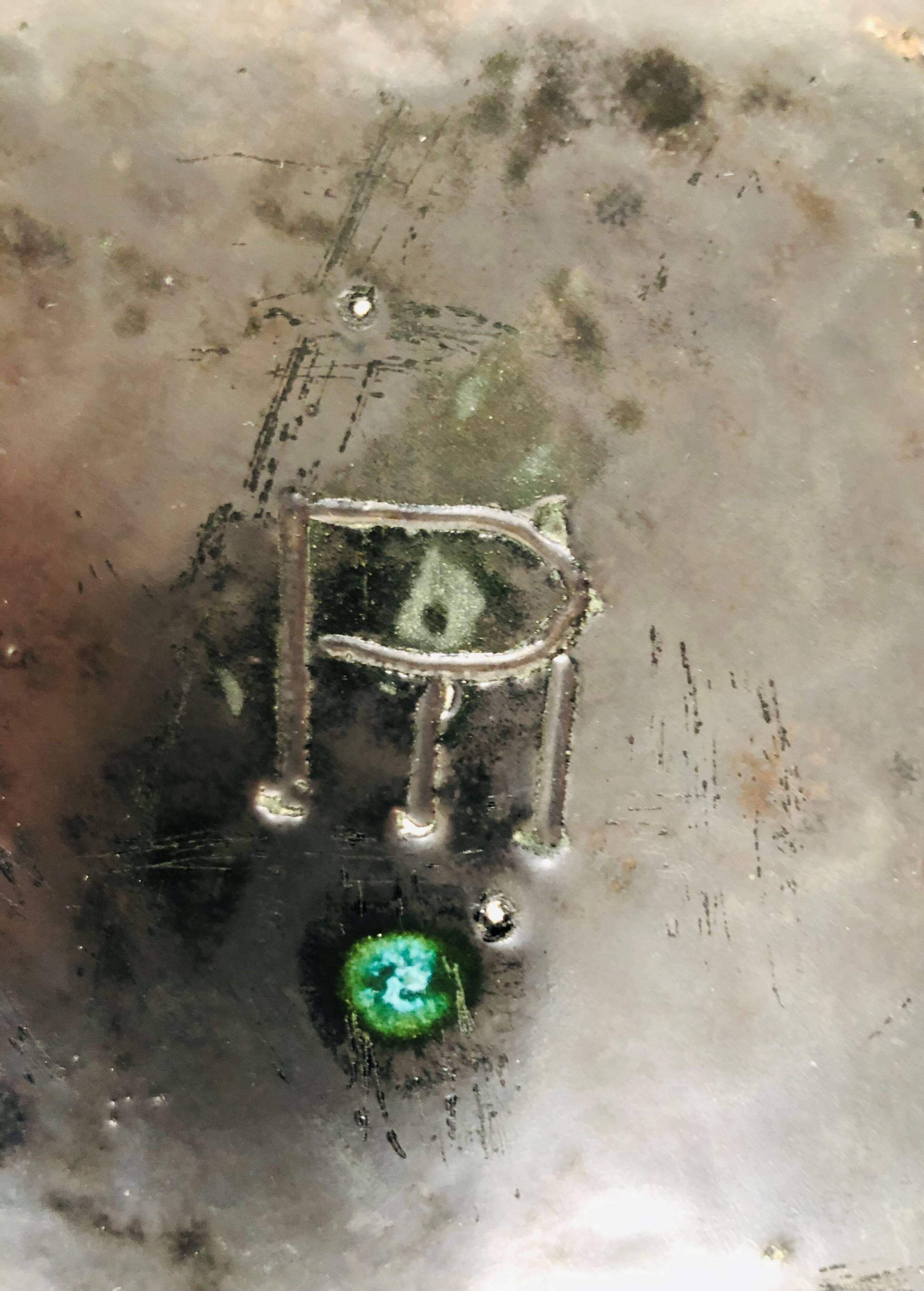 Ensemble de deux vides poches en céramique