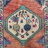 Vintage turkish oushak rug 150x87 cm carpet