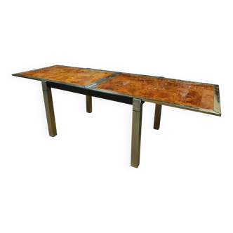 La metal arredo, paderno, milano, table de salle à manger + quatre chaises