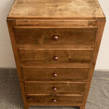 Vintage 50s-60s vintage-haired chiffonr