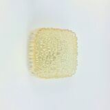 Mid-Century Amber Bubble Glass Wall Lamp by H. Tynell for Limburg, 1970s