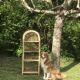 Armoire rotin vintage