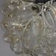 Bubble glass pendant light by Helena Tynell, Limburg design, 1960s.