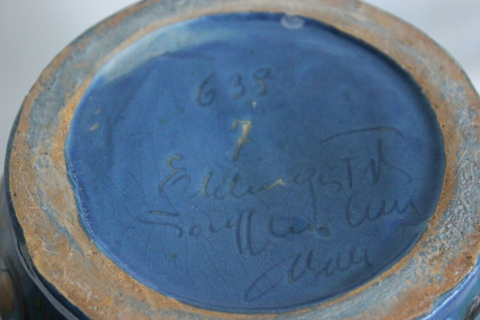 Leon Elchinger Soufflenheim Alsace Vase