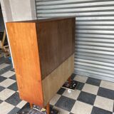 Scandinavian design teak showcase buffet