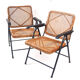 Chaise pliante cannée