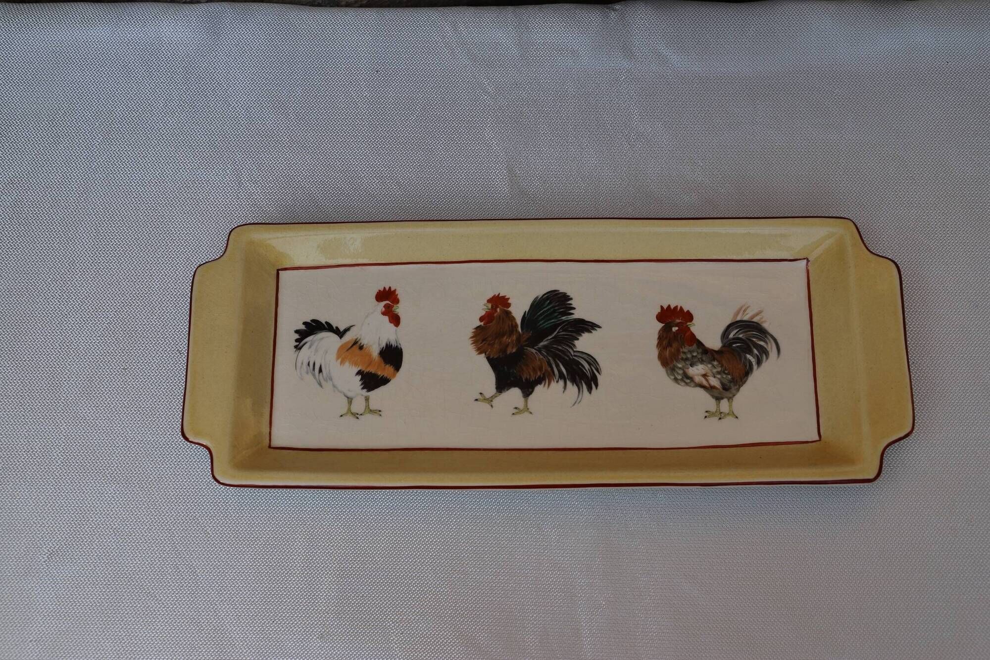 Exceptional collection of Niderviller tableware Normand style