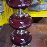 Earthenware 3-ball lamp base