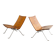 Pair of Vintage Danish "PK-22" Chairs by Poul Kjærholm for E. Kold, 1960s