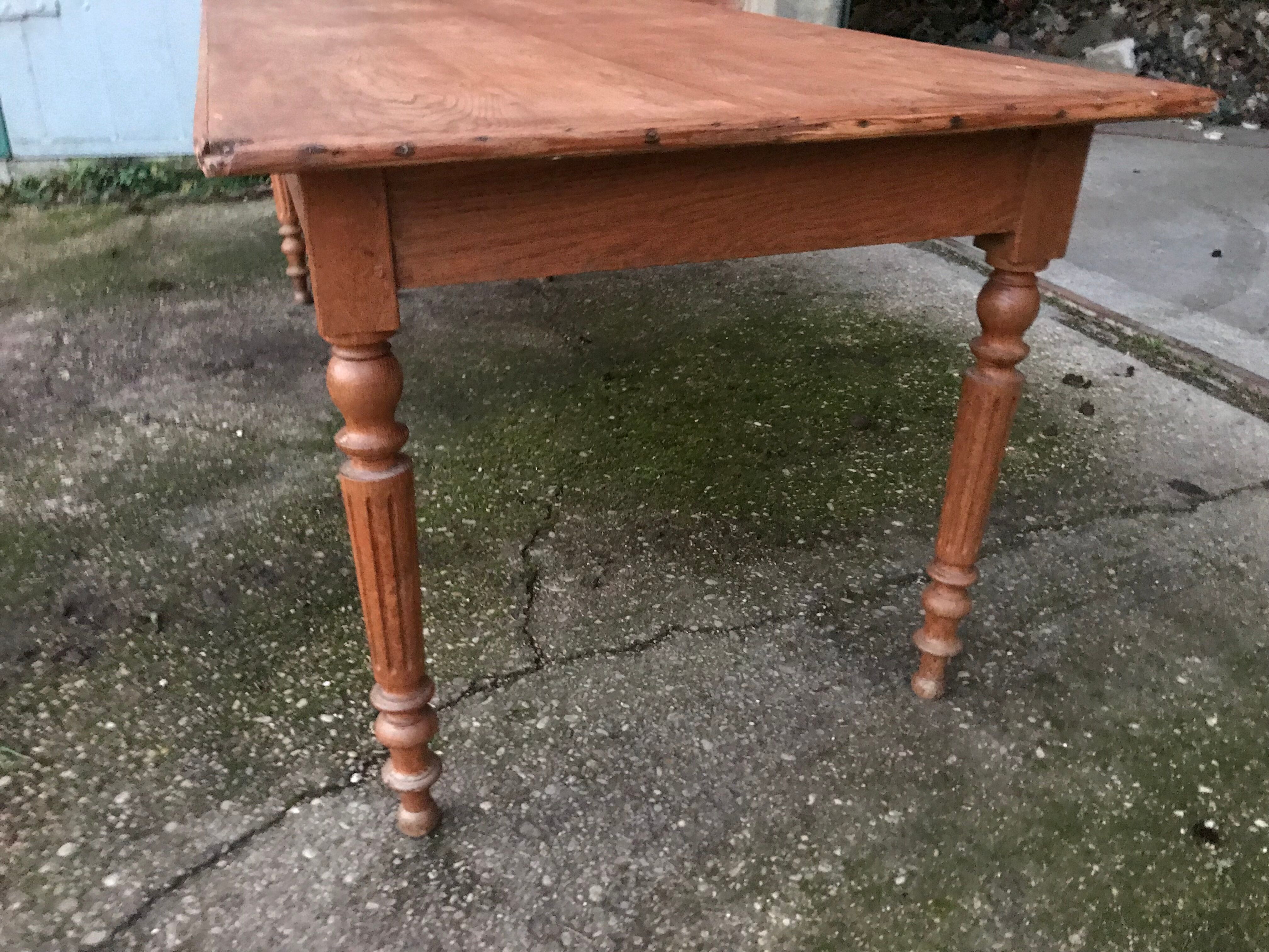 Farm table - bistro in Louis Philippe style