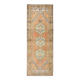 Tapis persan Brunt orange et vert, 105 x 290 cm