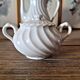 Haviland Torse Blanc porcelain, 12 cups and accessories. Limoges