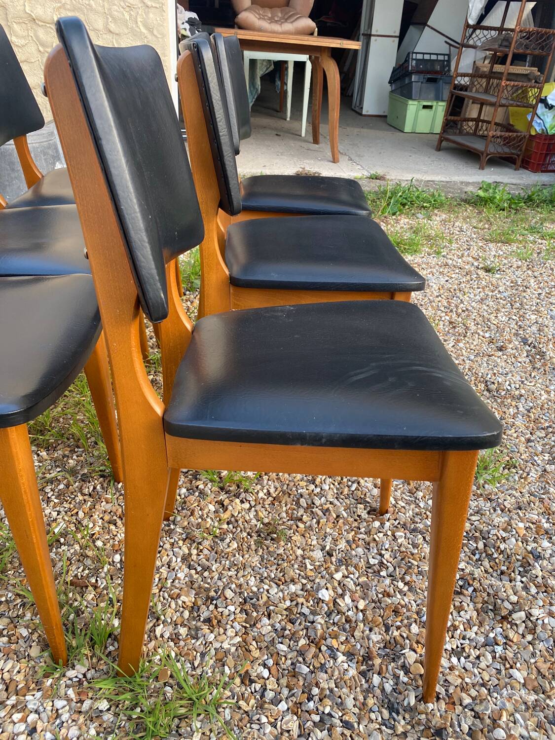 Set of 6 vintage chairs