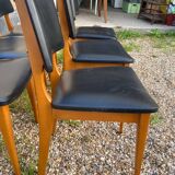 Set of 6 vintage chairs