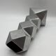 Vase sculptural en fonte d’aluminium, 1970