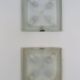Vintage Italian Metal and Glass Sconces from Fontana Arte, 1960s, Set of 2