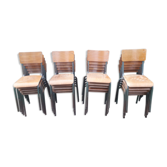 20 school chairs 50/60 years