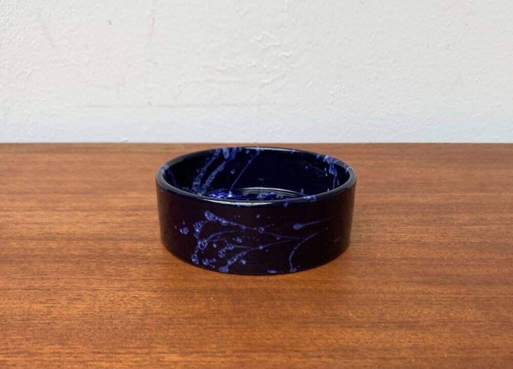 Vintage German Minimalist Bowl Grönland series by Marei Majolikafabrik Jean Fuss & Sohn, Rheinbach, 1970s