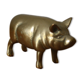 Pig in brass
