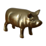 Pig in brass