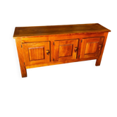 Buffet in elm by Jean Touret and the Artisans of Lozère 1957