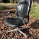 Herman Miller leather armchair