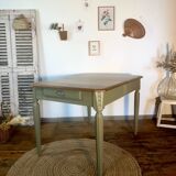 Art Deco table with extension