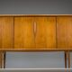 Highboard Cabinet attributed to Axel Christensen for Aco Møbler, 1960s