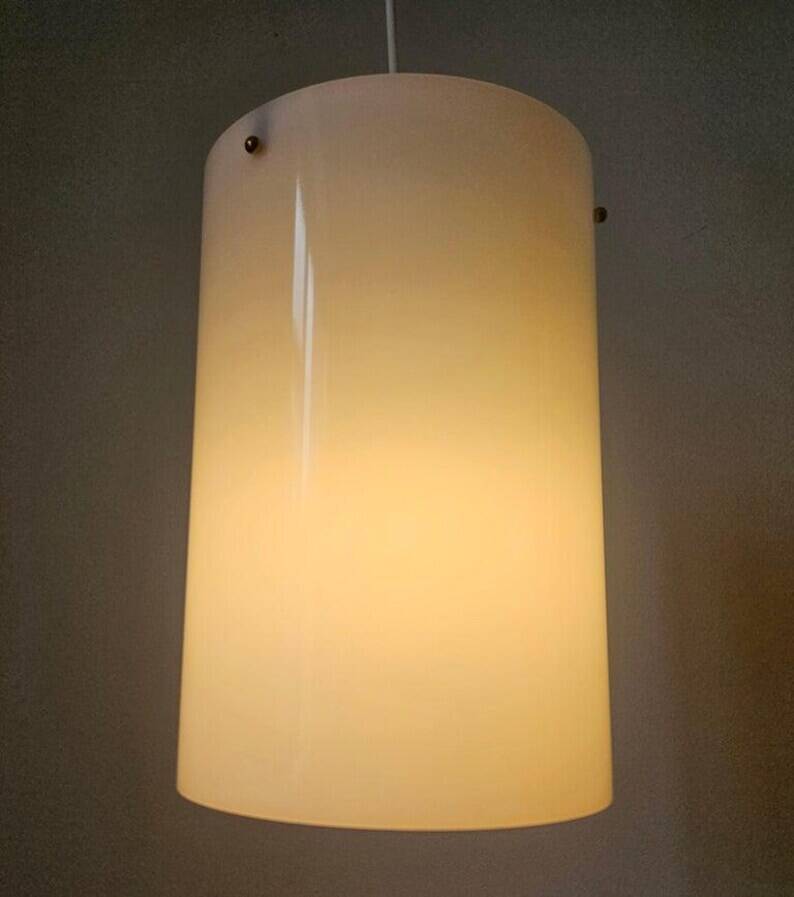 Set of Three Rare Midcentury Pendants Fog & Morup, Denmark, 1960s