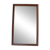 Large antique mirror in patinated wood h170cm