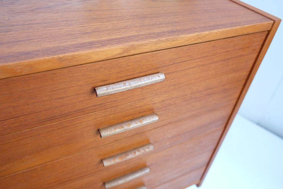 Teak buffet in retro vintage style from the 60s-70s.