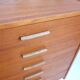 Teak buffet in retro vintage style from the 60s-70s.